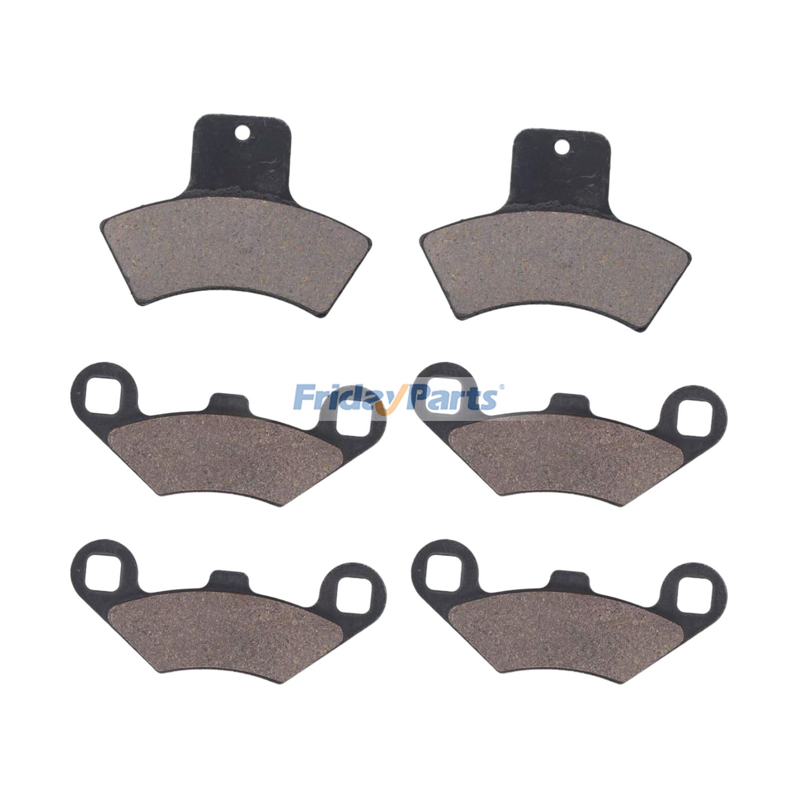 フロント＆リアブレーキパッド 20465-20901 ポラリス スポーツマン 500 4x4 スクランブラー エクスプローラー 400 トレイルブレイザー 250用