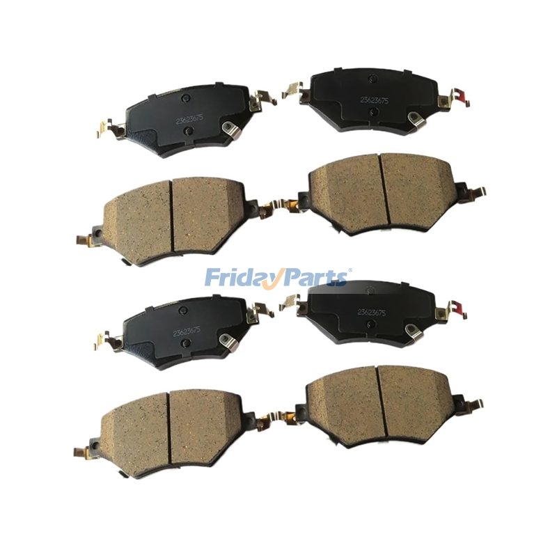 8 Stück Keramik-Bremsbeläge für Vorder- und Hinterachse 23623675 23623674 für Chevrolet Captiva 2021 und Baojun 530 2022 1.5T