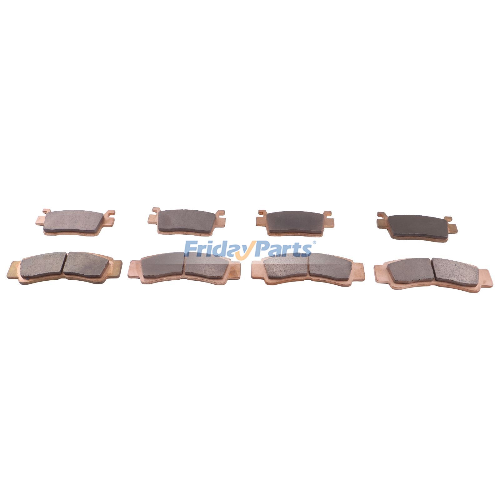 ATV/UTV フロント＆リアセラミックブレーキパッドセット