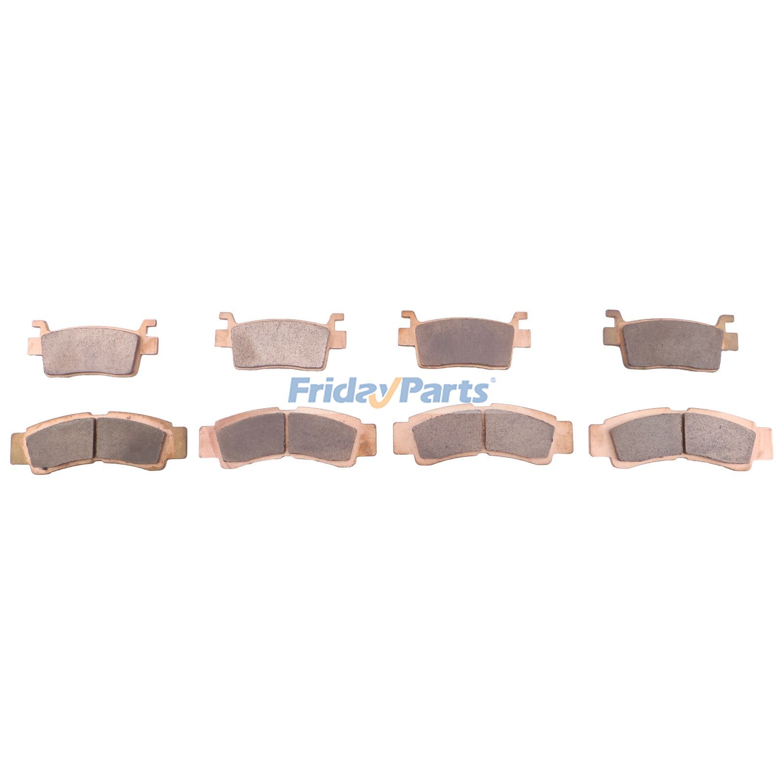 Kawasaki用用フロント＆リアセラミックブレーキパッドセット 43082-0196 43082-0197 カワサキ KRX 1000 2020-2025 KRX4 1000 2024-2025