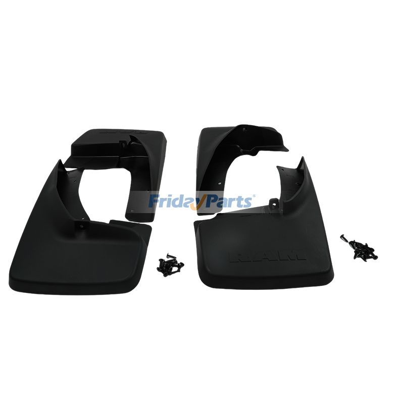 Protetores contra respingos moldados de luxo dianteiros e traseiros, para-lamas 82214137 82214136 para Dodge Ram 1500 2009-2018 para Veículo