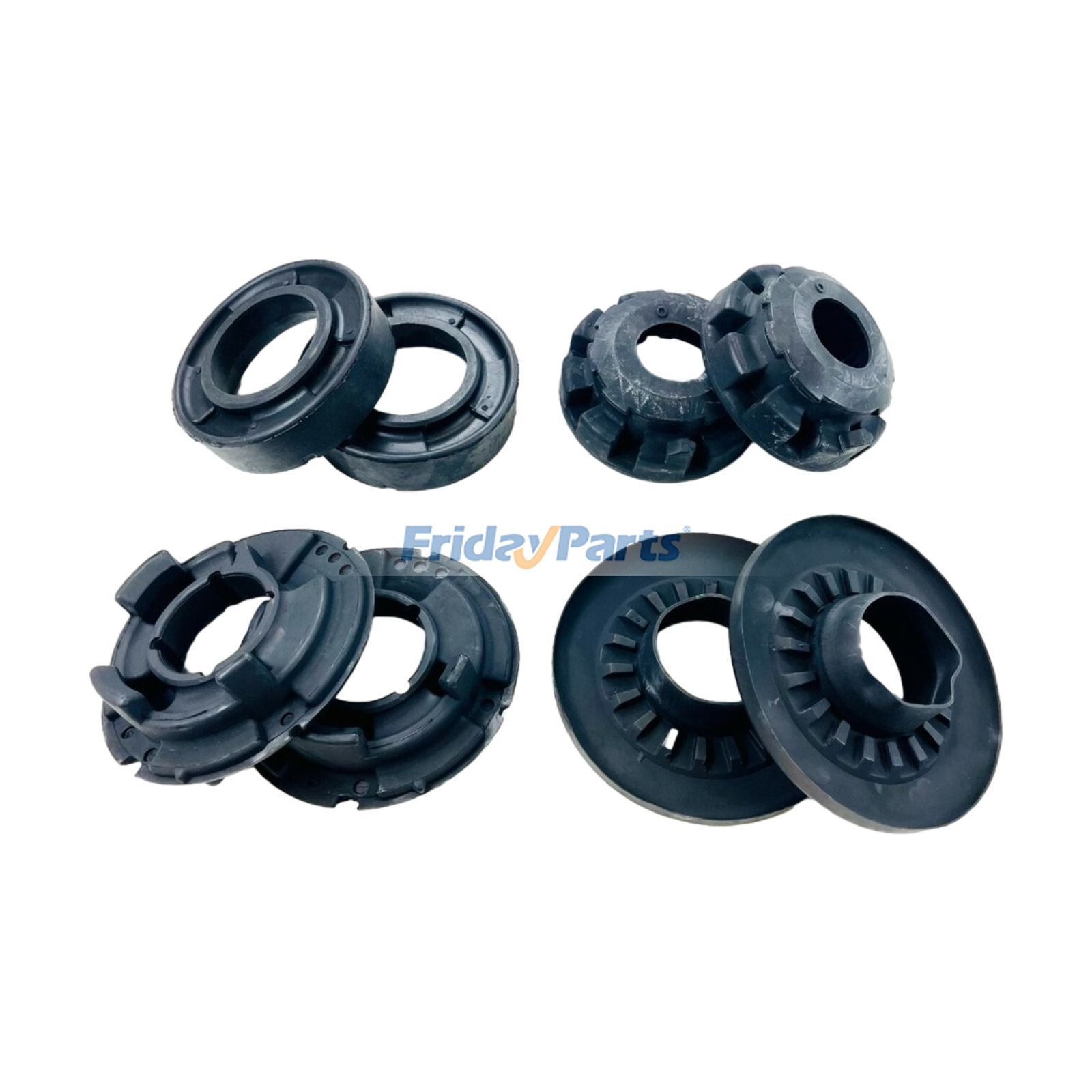 Kit d'isolateurs de ressorts avant et arrière supérieurs et inférieurs 52088257 52088401 K160061 K160042 pour Jeep Grand Cherokee 1999-2004