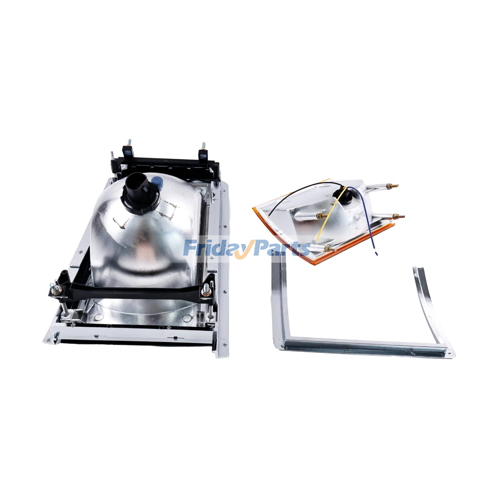 Prawy przedni reflektor 25154253 do ciężarówki Mack CH600 CH612 CH613 1990-2006 CL600 1992-1999 CL700 1993-2007