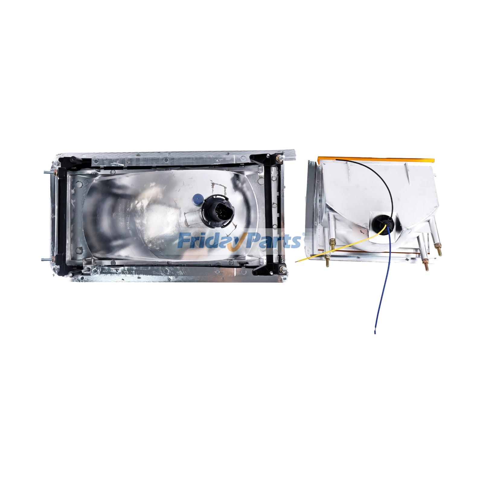 Prawy przedni reflektor 25154253 do ciężarówki Mack CH600 CH612 CH613 1990-2006 CL600 1992-1999 CL700 1993-2007dla Dla Mack