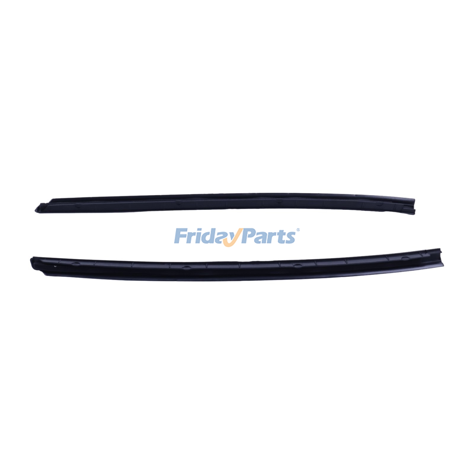 Vehicle Front Right & Left Side Windshield Molding