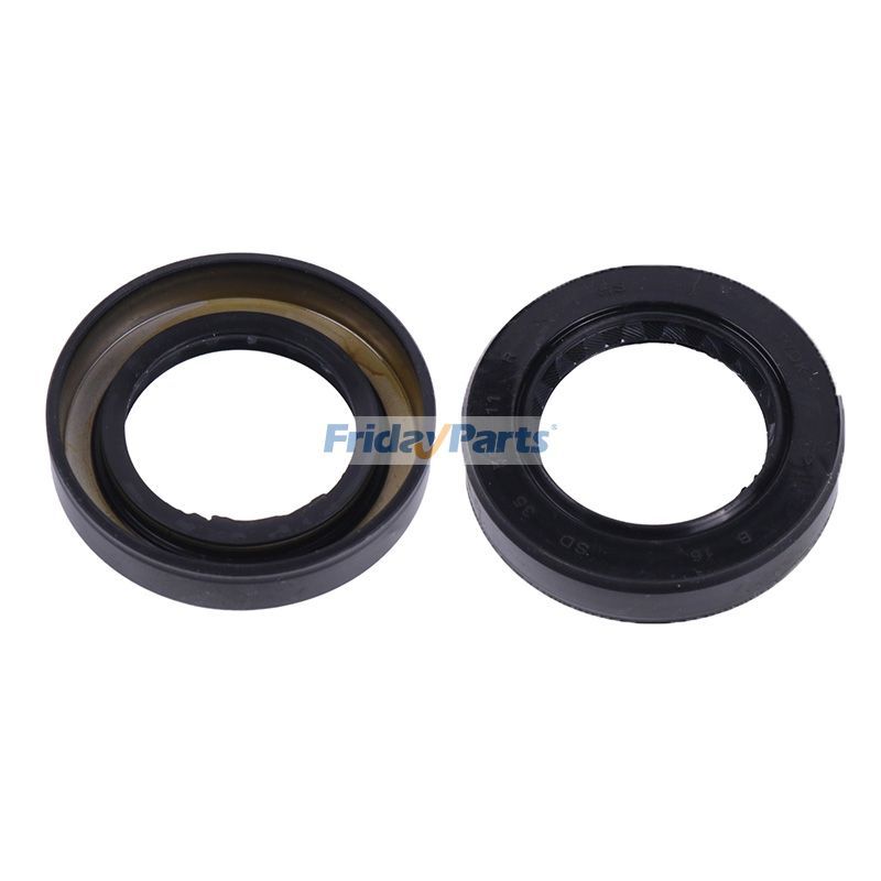 2 PCS Crankshaft Front Seal MT40283490 for Shibaura Engine N844 New Holland L140 L175 CASE D40 DX33 Loader