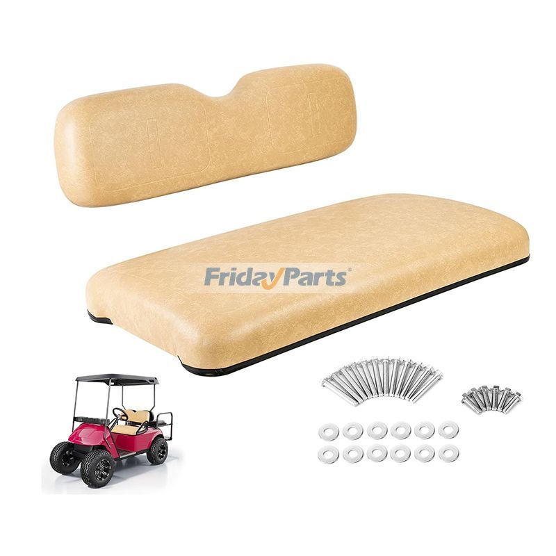 Coussins de siège avant et kit de dossier pour voiturette de golf EZGO TXT 1994-2013 à essence et électrique