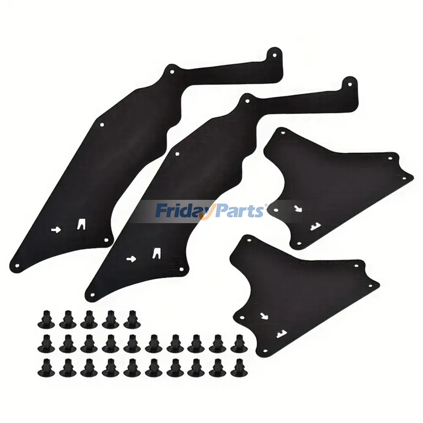 Front Splash Shield Fender Liner 53885-0K020 53735-0K050 for Toyota Hilux Fortuner 2004-2015