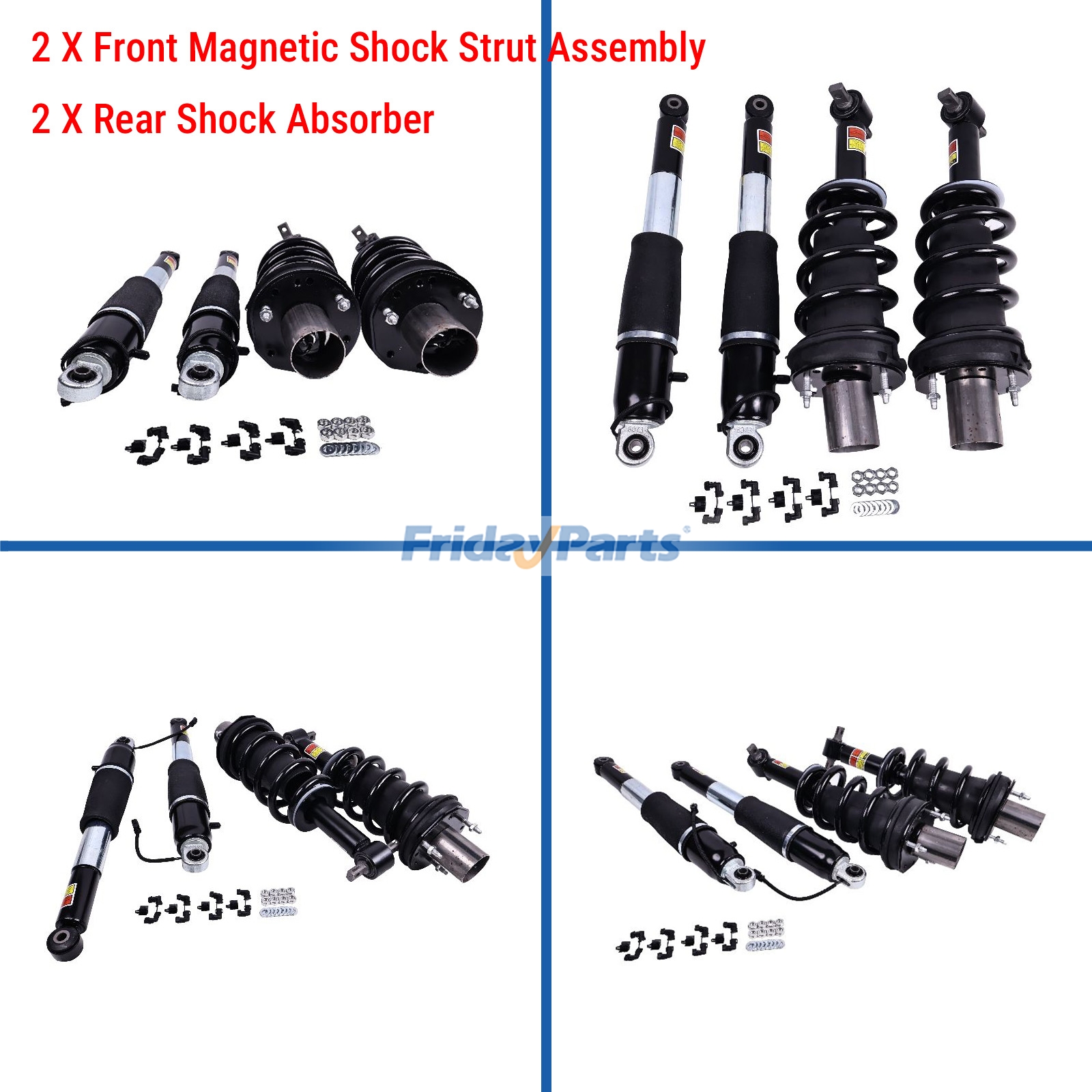 Front Struts & Rear Shock Absorbers for Cadillac Chevrolet GMC in Stock in China