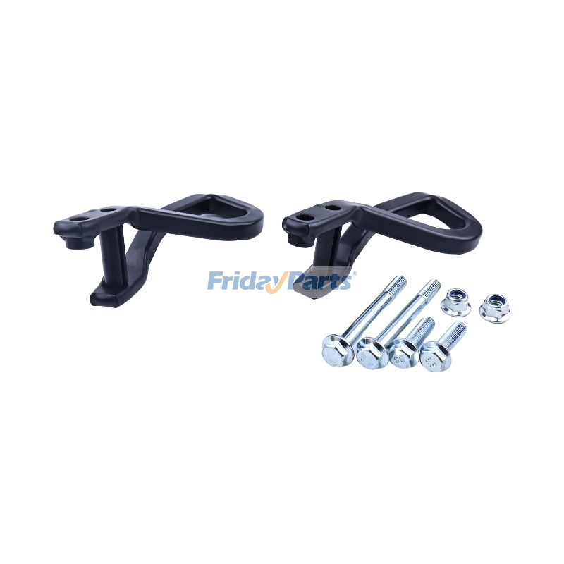 Vehicle Front Tow Recovery Hooks with Bolts