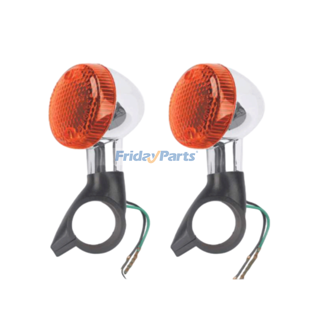 1 Par de Piscas Dianteiros Direitos 23037-0097 para Motocicletas Kawasaki VN900C7F VN900C8F VN900C9F VN900C9FA VN900CAF VN900CAFA VN900CBF VN900CBFA