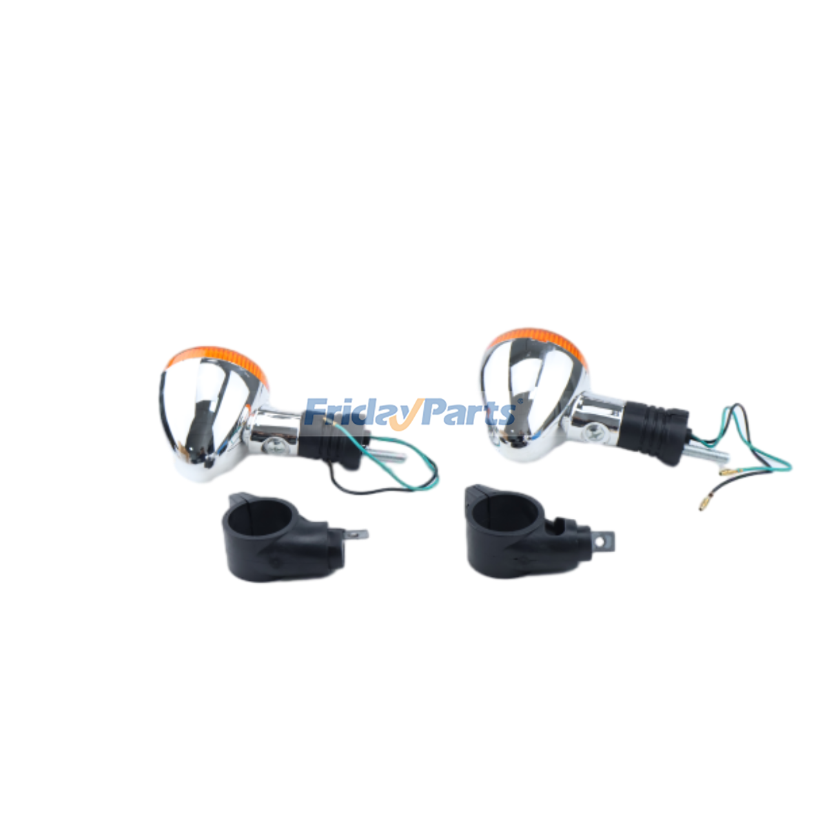 Motocicleta Para Kawasaki - 1 Par de Piscas Dianteiros Direitos 23037-0097 para Motocicletas Kawasaki VN900C7F VN900C8F VN900C9F VN900C9FA VN900CAF VN900CAFA VN900CBF VN900CBFA