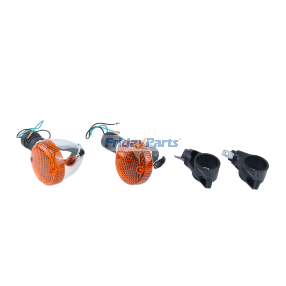 Compre 1 Par de Piscas Dianteiros Direitos 23037-0097 para Motocicletas Kawasaki VN900C7F VN900C8F VN900C9F VN900C9FA VN900CAF VN900CAFA VN900CBF VN900CBFA na FridayParts