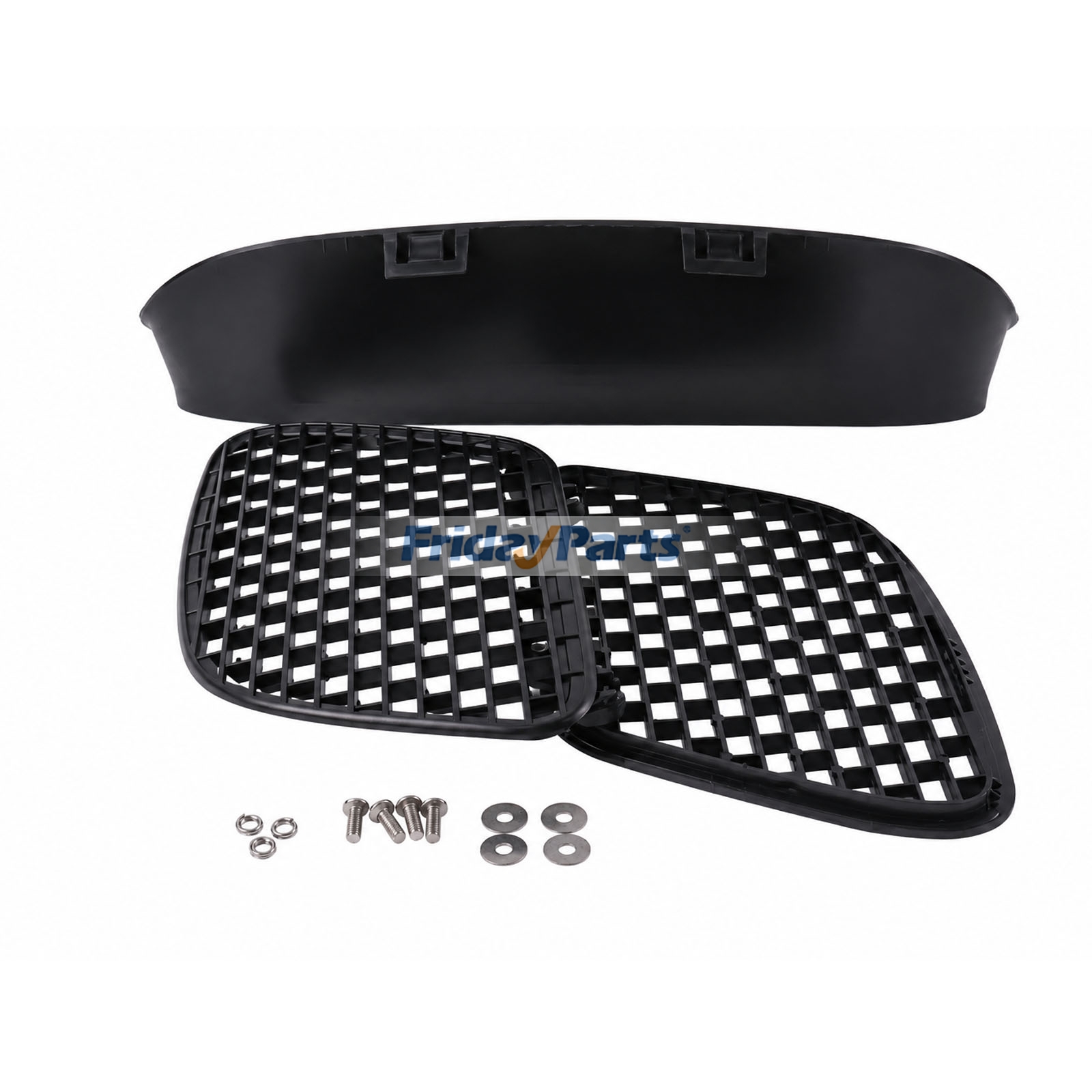 Front Upper Hood Bezel Scoop Grille for Vehicle