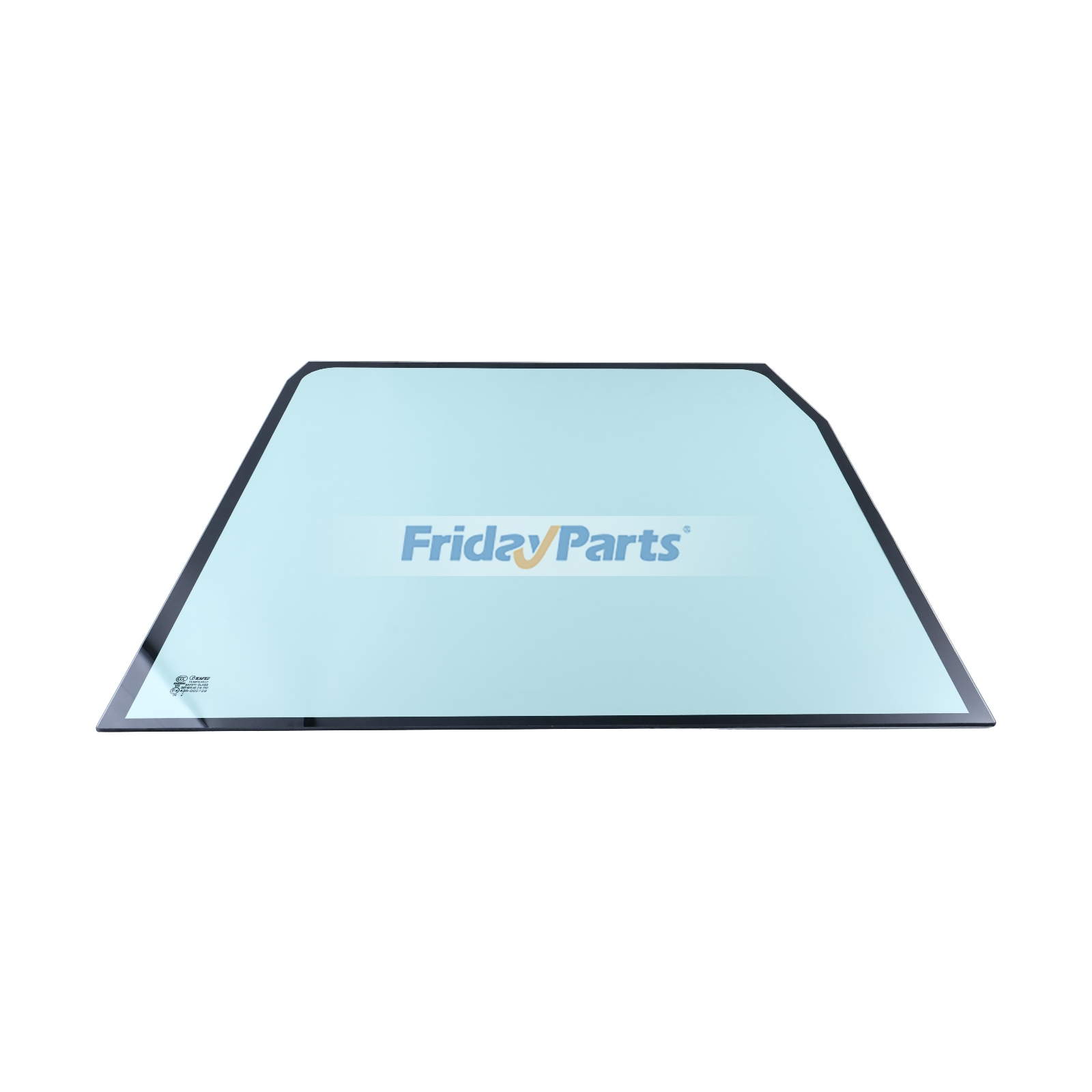 Front Upper Windshield Glass for Excavator