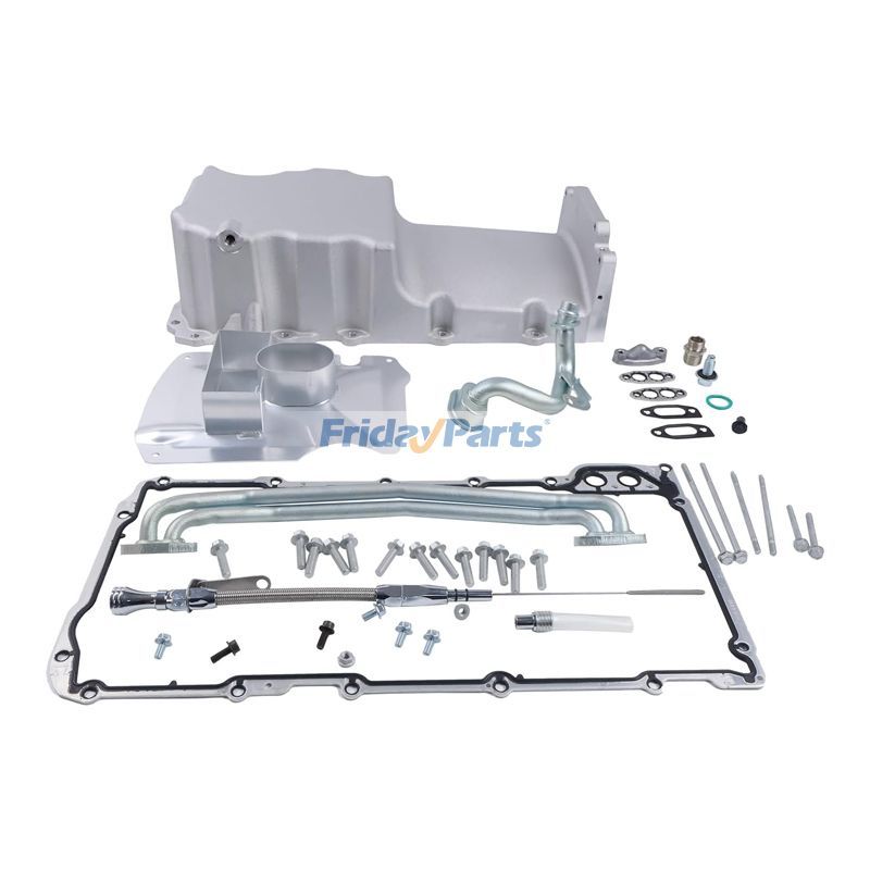 Kit de reequipamiento de cárter de aceite de motor para cárter húmedo delantero 81076S para Chevrolet Gen III/IV Chevy LS1 LS2 LS3 LSX 4.8L/294-6.2L/376