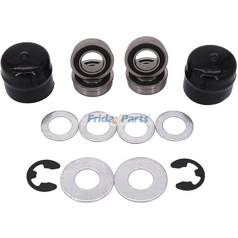 Kit de conversão de bucha de roda dianteira para rolamento 532124959 para AYP Poulan Husqvarna FridayParts