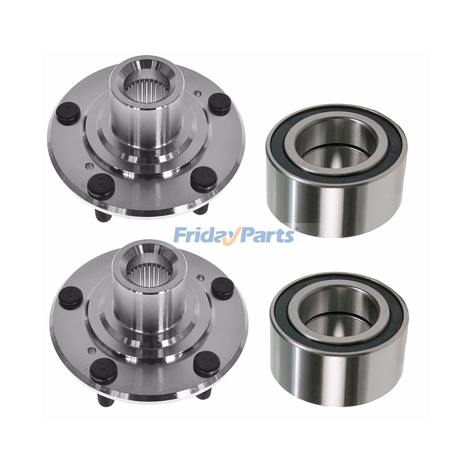Front Wheel Hub Bearing Kit 44600-TR0-A00 NT510089 for 2012-2015 Honda Civic DX EX 1.8L 1.5L