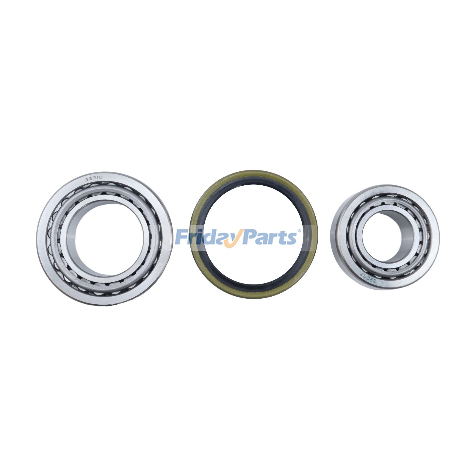 Kit de rodamientos de rodillos cónicos para rueda delantera 32207 y 32210 9-00093-149-0 y 9-00093-172-0 y 8-94248117-1 para camión Isuzu NPR de FridayParts