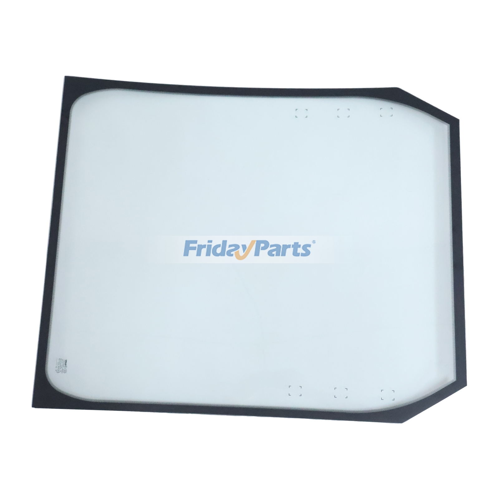 Telehandler Front Windshield Laminated Glass