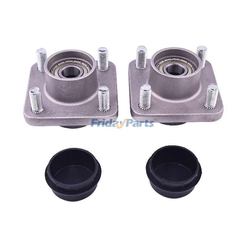 FridayParts Vordere 2er-Pack-Radnabenbaugruppe für Club Car