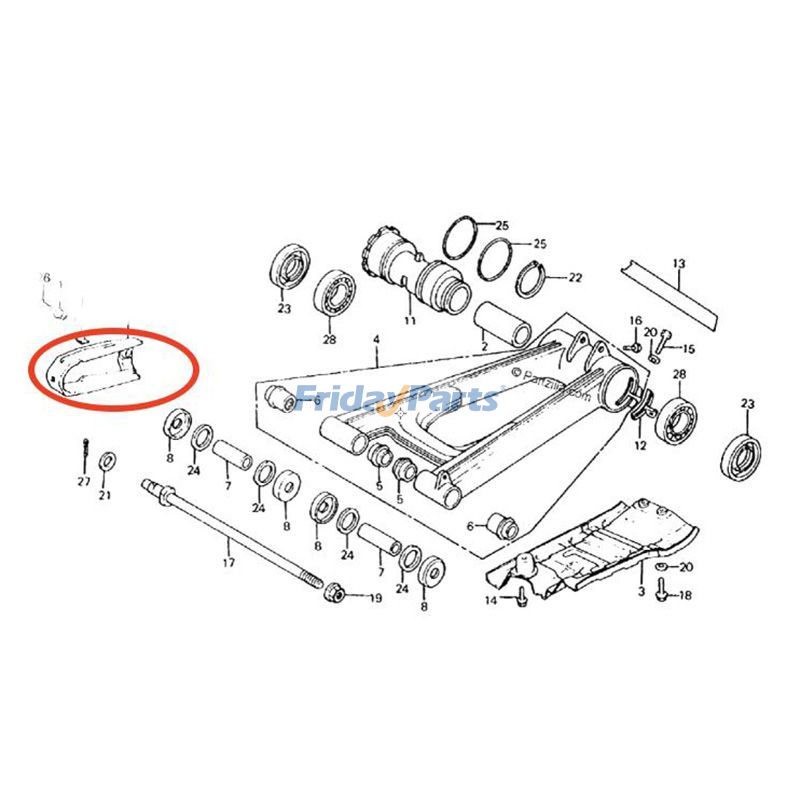 FridayPartsのチェーンスライダー