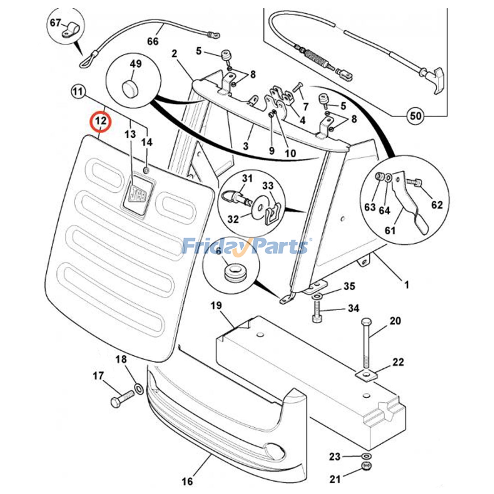 FridayParts Kühlergrill