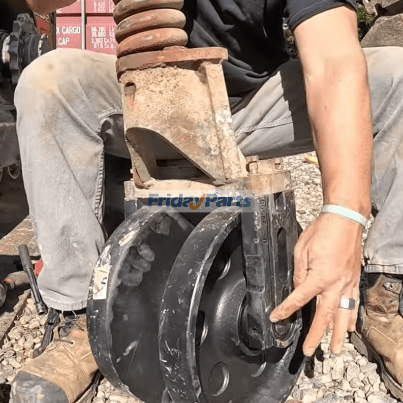 Front Idler WheelAssembly Compact Track for Loader
