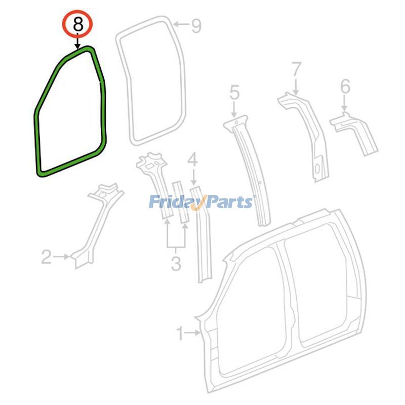 Joint en verrepour Véhicule