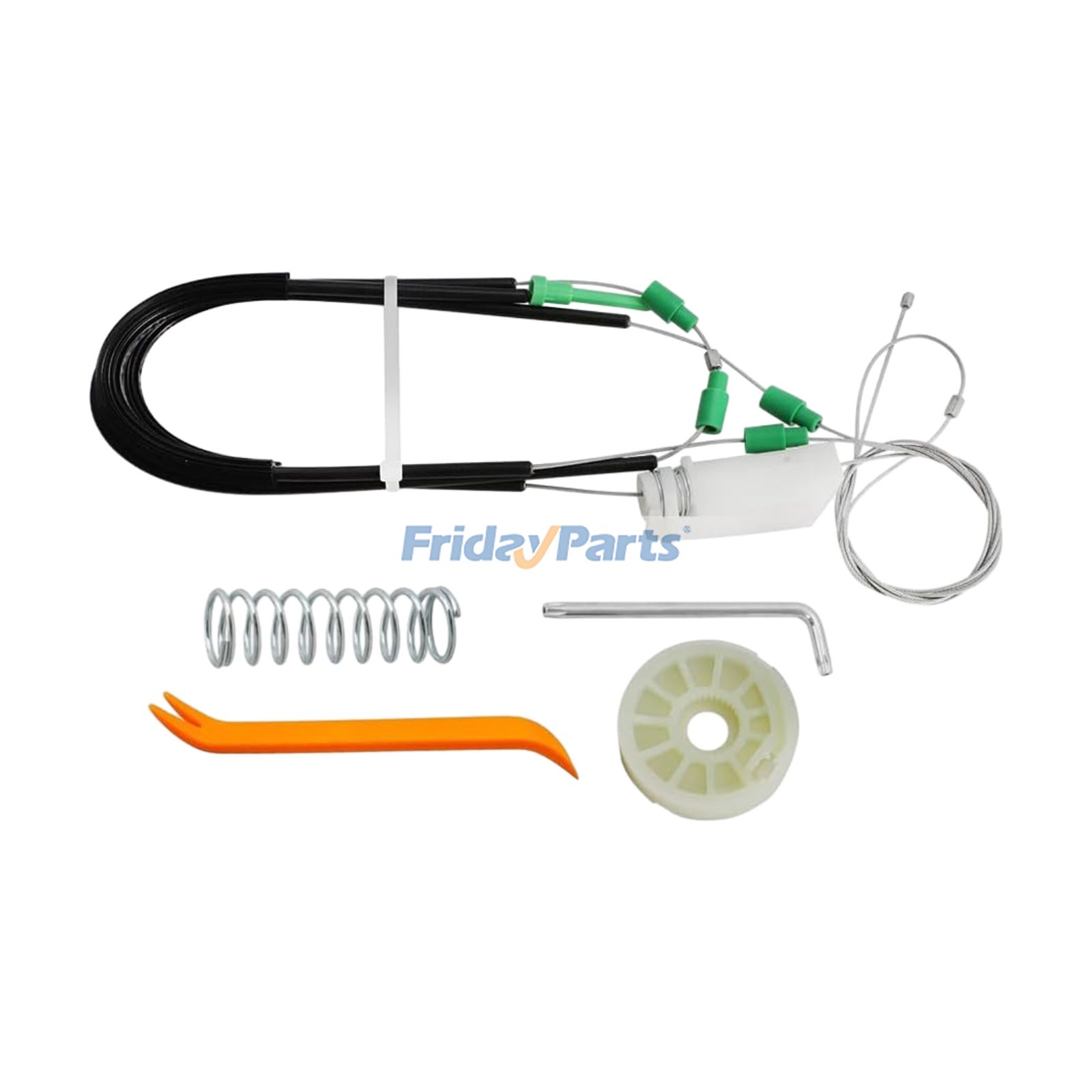 Front Right Window Regulator Repair Kit for Chevrolet Corvette C6 2005-2013