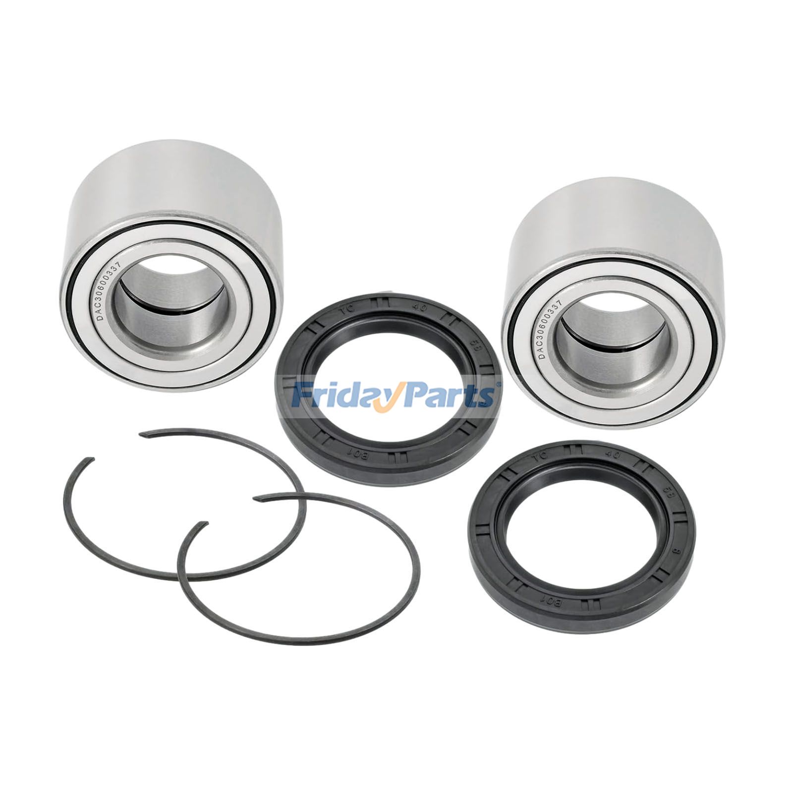 Front Wheel Bearing & Circlip Kit 293350126 293250246 for Can-Am UTV Defender HD10 Maverick 1000R 2003-2023