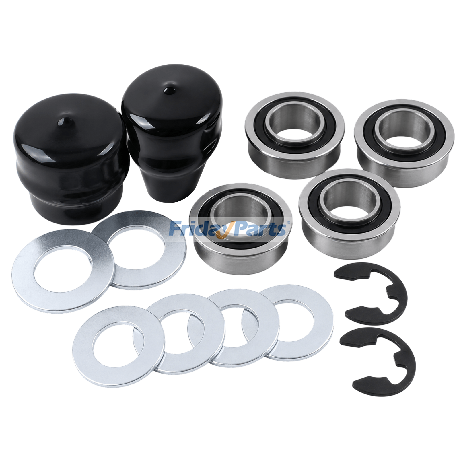 Kit de conversión de buje a rodamiento de rueda delantera 532124959 para tractor cortacésped Husqvarna Craftsman AYP para Tractor