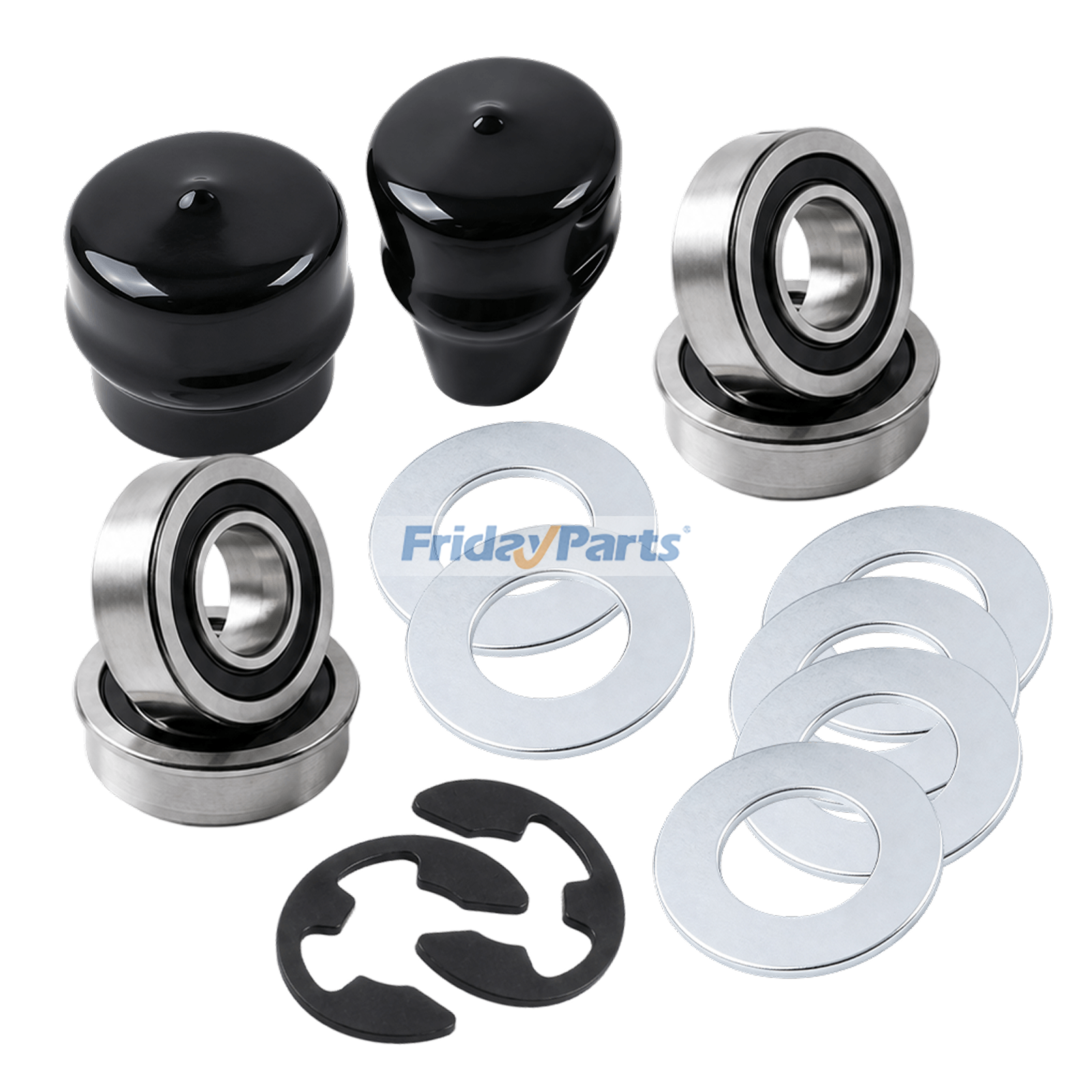 Kit de conversión de buje a rodamiento de rueda delantera 532124959 para tractor cortacésped Husqvarna Craftsman AYP para Tractor Para Husqvarna FridayParts