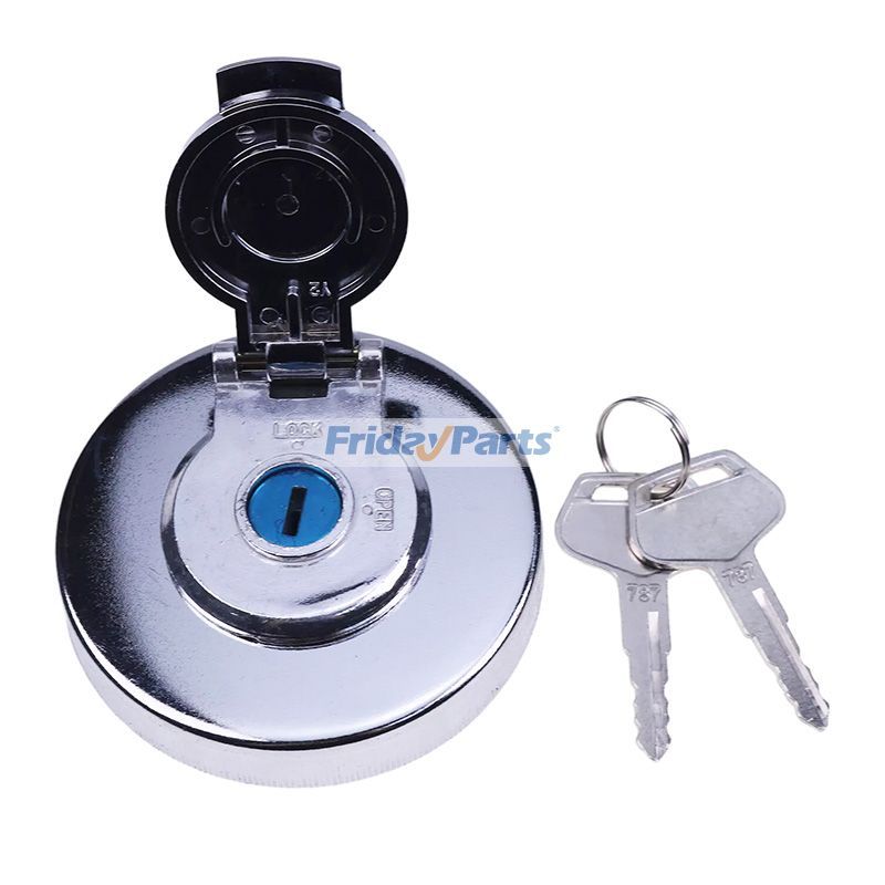 Fuel Cap 20U-04-21360 20U-04-21361 for Komatsu 4D94E-1 Engine D20A-7 D21A-7 D31A-20 D31P-20 D37A-5 PC128US-1 PC128UU-1 PC228UU-1 PC40MR-1 PC45MR-1 PC50UD-2 PC50UU-2
