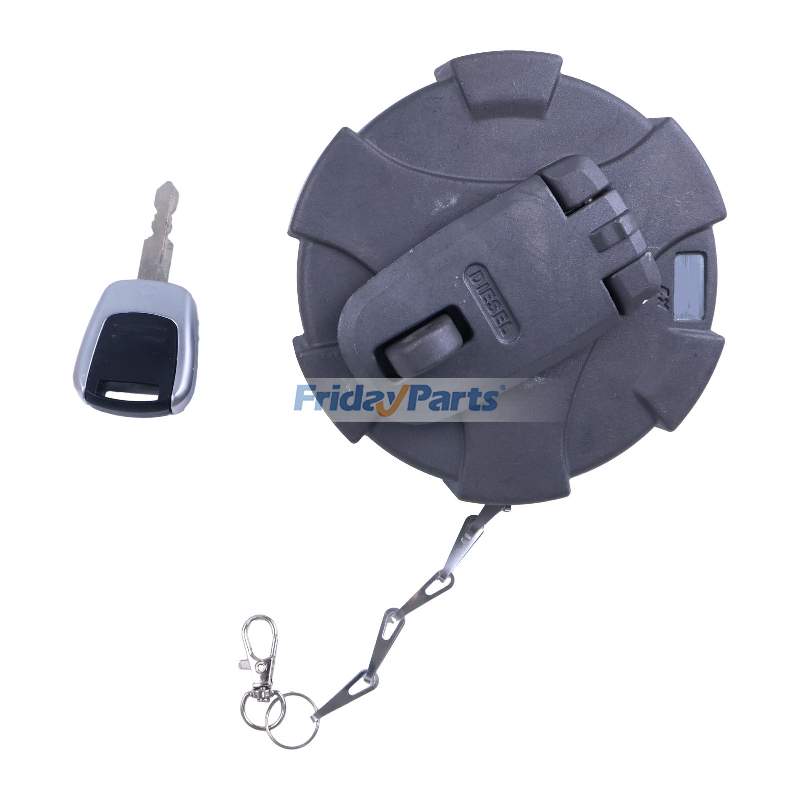Excavator Fuel Cap Assembly 