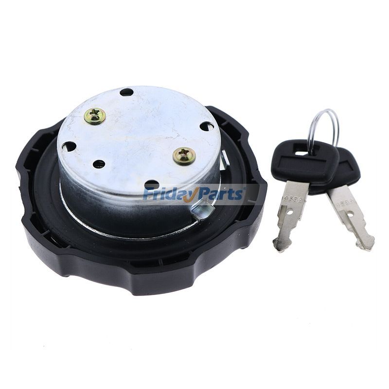 Excavator Fuel Cap with 2 Keys