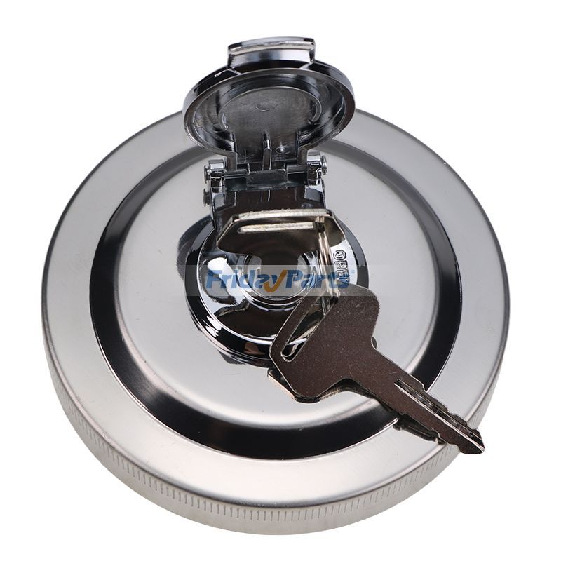 Fuel Cap with 2 Keys for Excavator