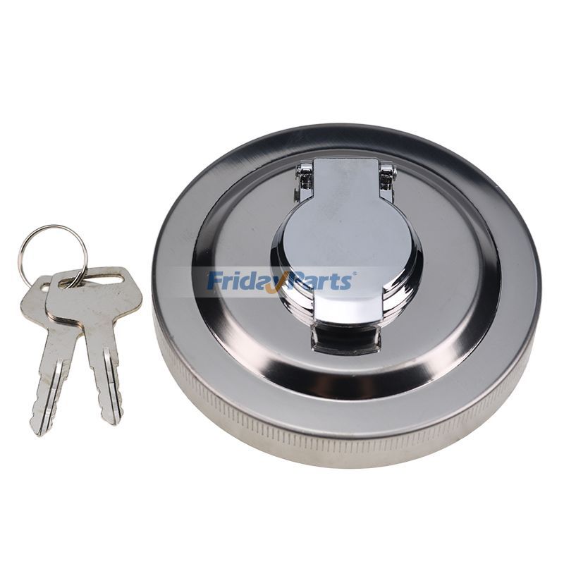 Excavator Fuel Cap with 2 Keys