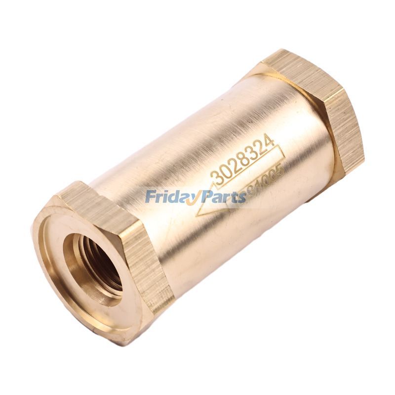 CASE用用燃料チェックバルブ 3028324 Cummins エンジン L10 M11 SM QSM ケース トラクター Steiger 9150 用