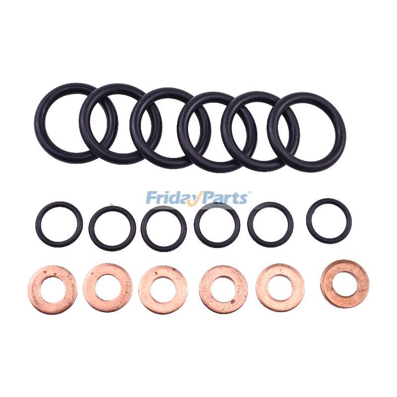 Fuel Injector Install Kit 3029820 3920174 3867043 for 1998.5 - 2002 Dodge Cummins 24V 5.9 ISB Dodge Ram 2500 3500