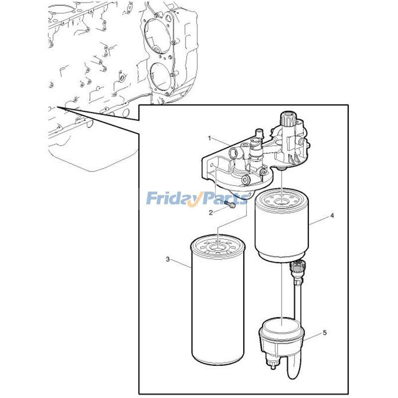 Fuel Filter Housing For VOLVO Truck