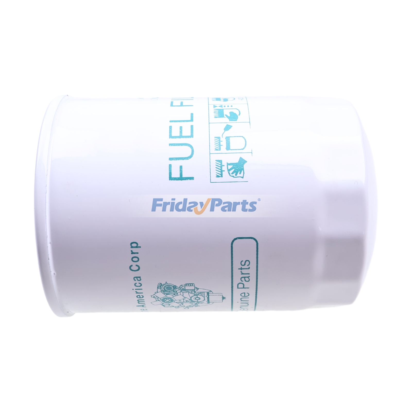 Filtro de combustible 1000400196 para Zoomlion Lift ZA80J ZS3369RT de FridayParts