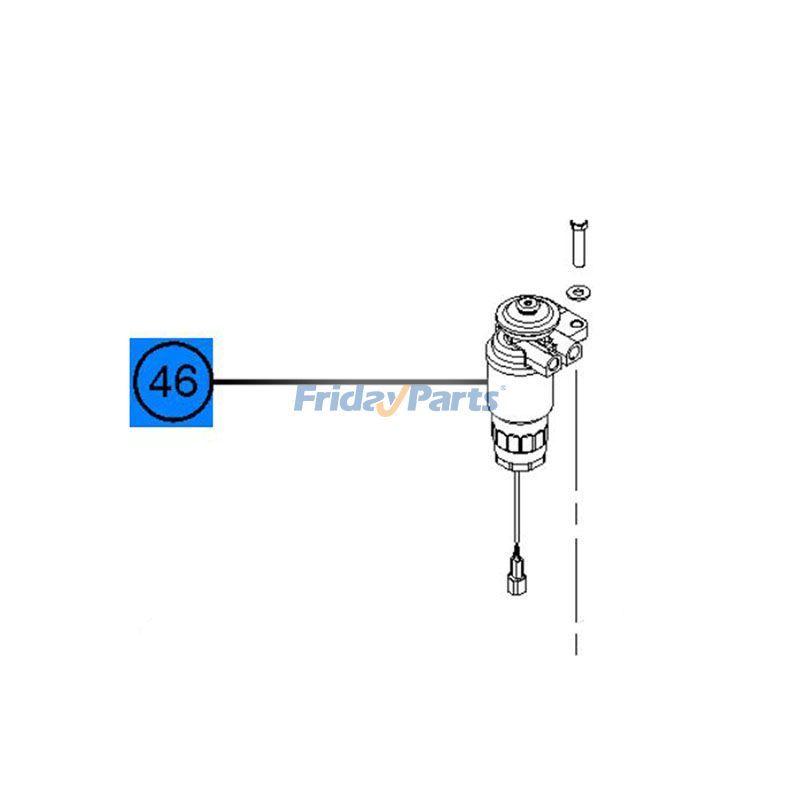 Fuel Filter 122709GT 122709 for Genie S-100HD S-120HD Z-135