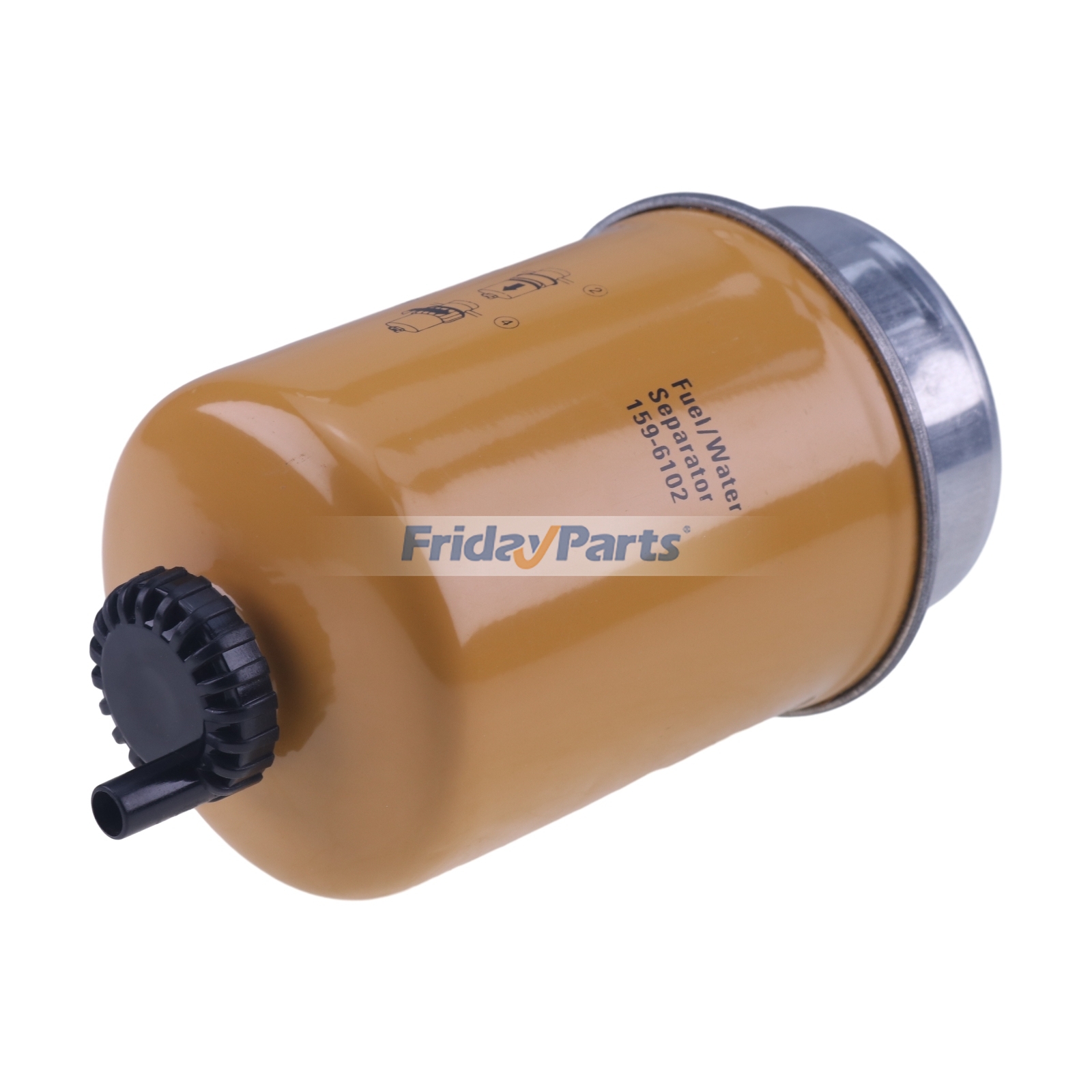 Filtro de combustible 159-6102 para motor Caterpillar CAT 3034 3054 3054B 3056 Cargador 416B 416C 416D 420D 424D Para CAT