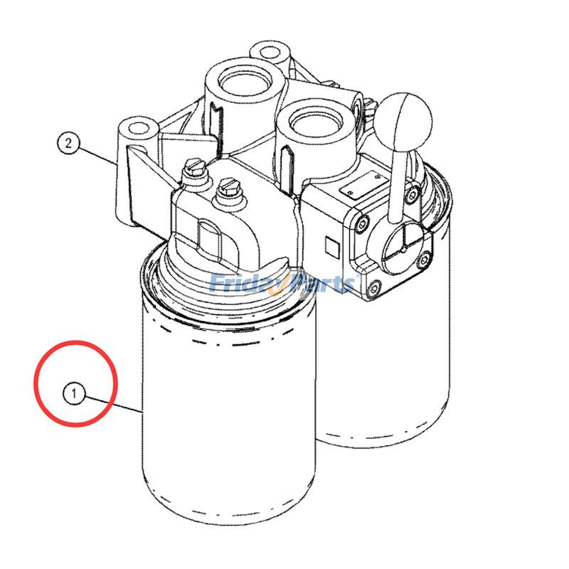 Fuel Filtererpillar CAT For CAT Engine