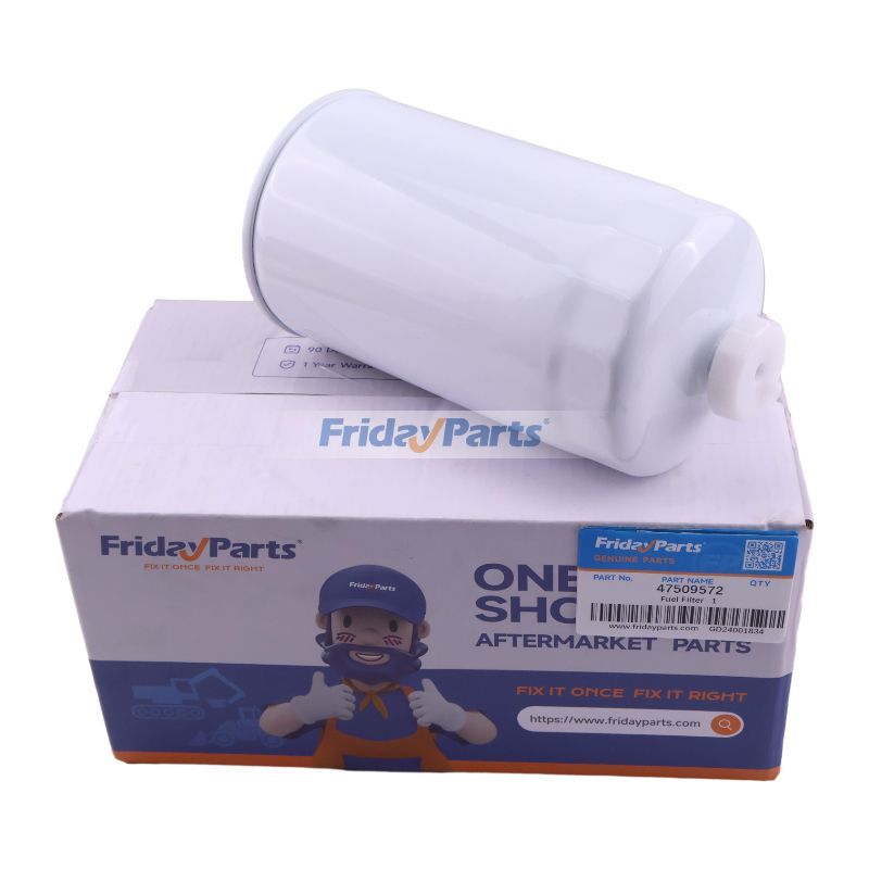 Fuel Filter 47509572 47509565 for CASE Engine F4DFE4131 F4DFE6132 Tractor MAXXUM 115 125 135 145 PUMA 140 150 150 FARMALL 110A 130A 140A