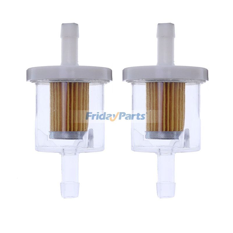 2 Pcs Fuel Filter 49019-0027 49019-7001 49019-0014 for Kawasaki Engine FH381V FH430V FR541V FR600 FR651 FR691 FR730 FX600V FX751V