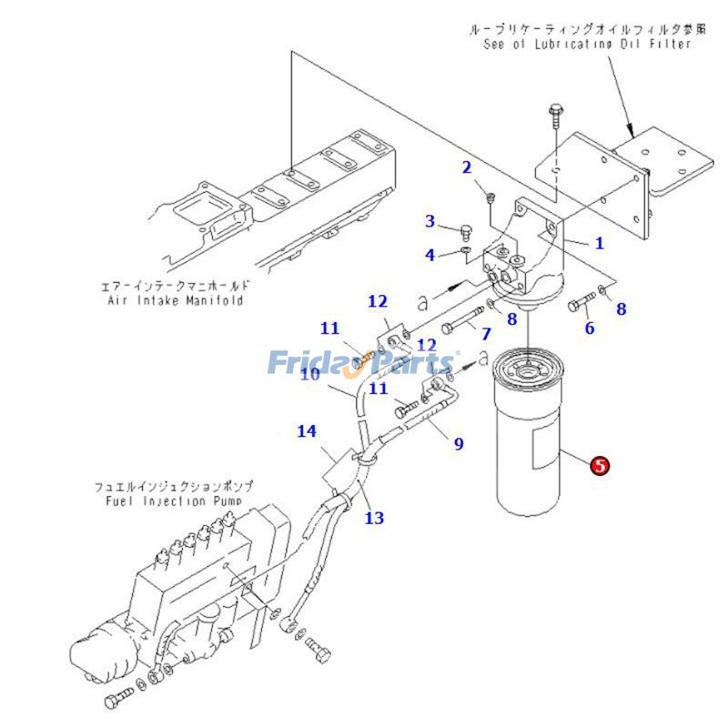 Kraftstofffilter Sfür Bagger