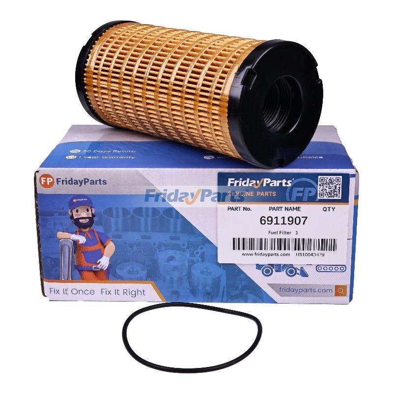 6911907 Fuel Filter 6911907 for Bobcat Backhoe Loader B700 B730 B750 B780 V518 ...