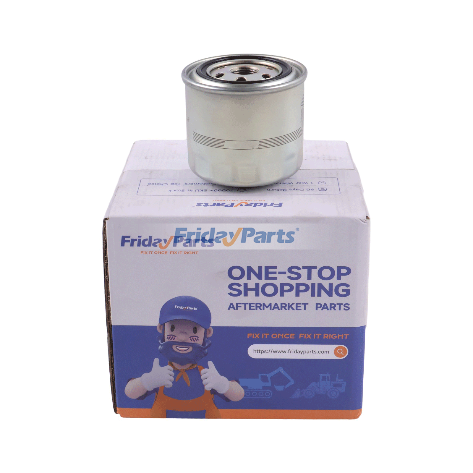 Fuel Filter VI8971725491 for New Holland E115SR E80 E80BMSR Kobelco SK200SR SK70SR-2 Excavator